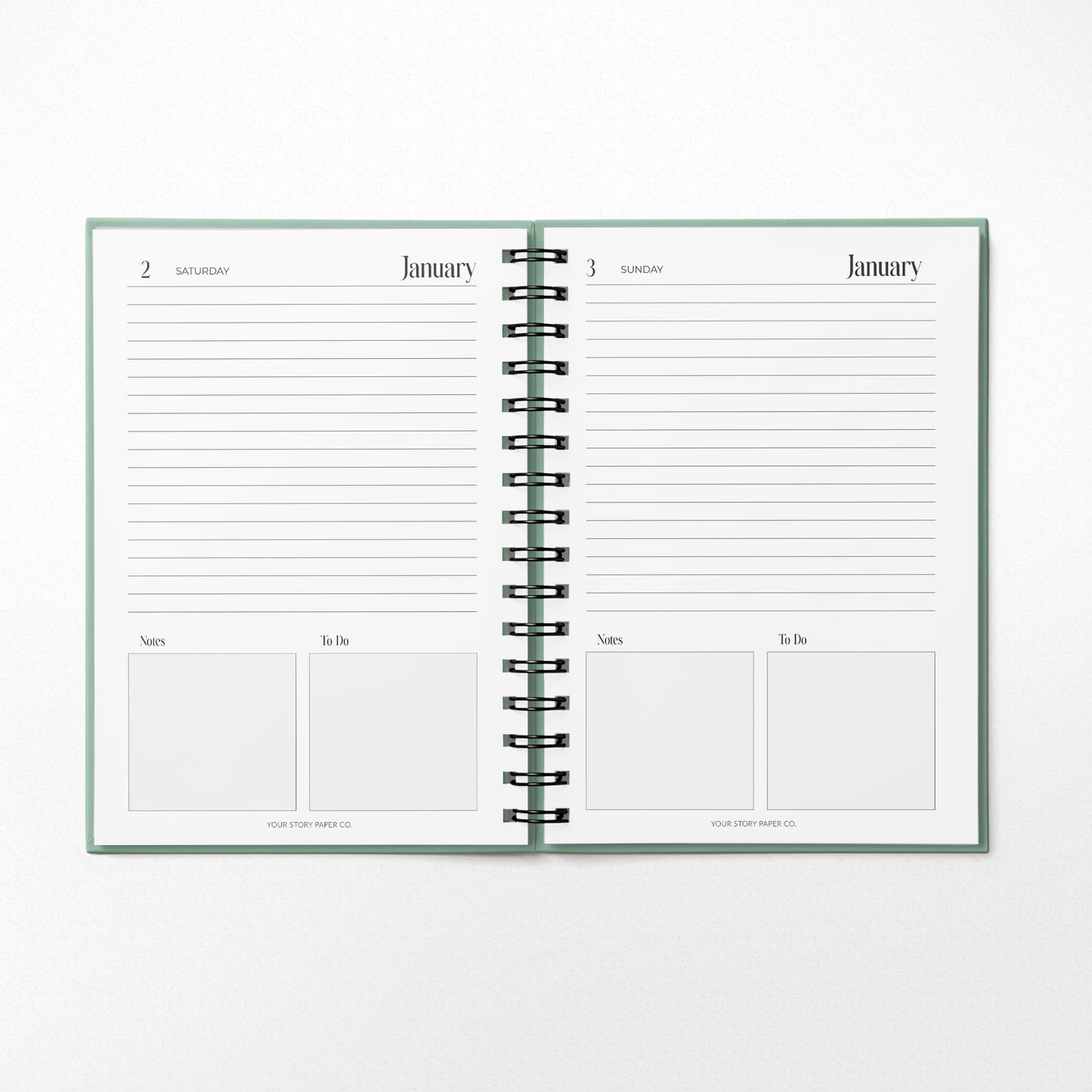 2027 Daily lined to do list