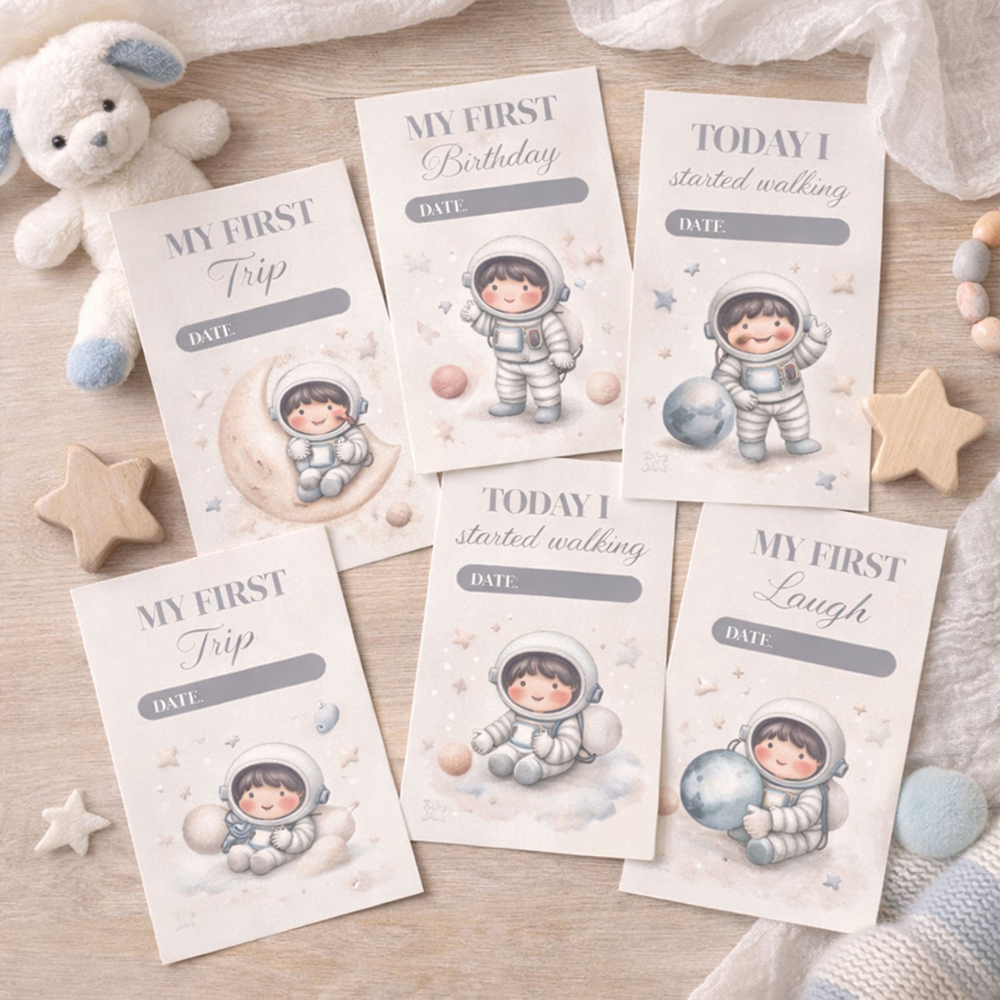 Baby Milestones Cards