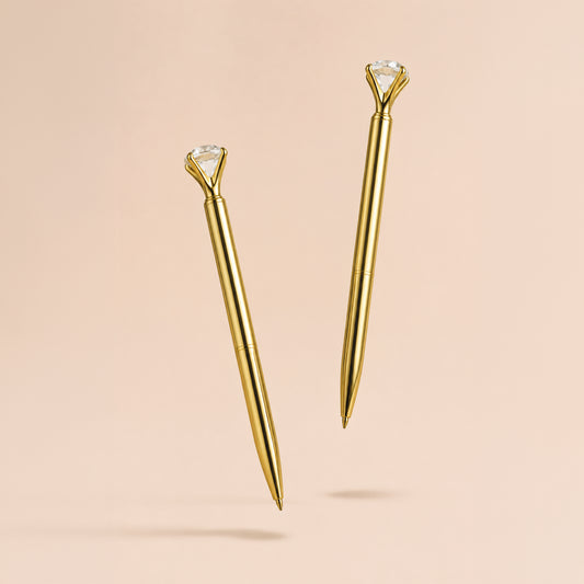 Gold Diamond Pen
