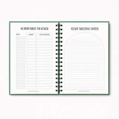 1 week on 2 pages layout