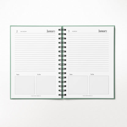 2027 Daily lined to do list