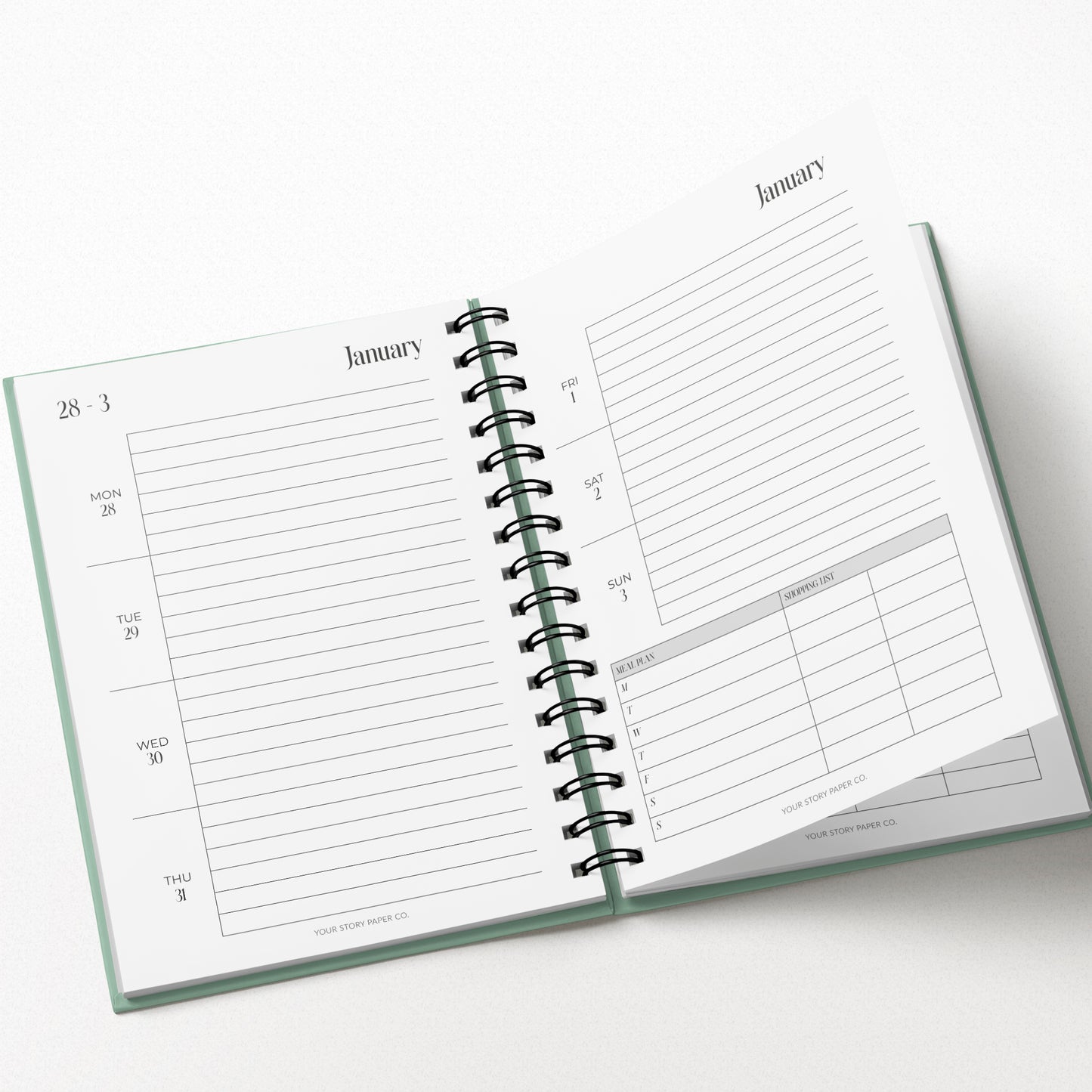 2027 Weekly Meal Plan